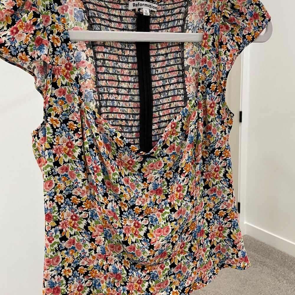 Reformation Kinsley Top